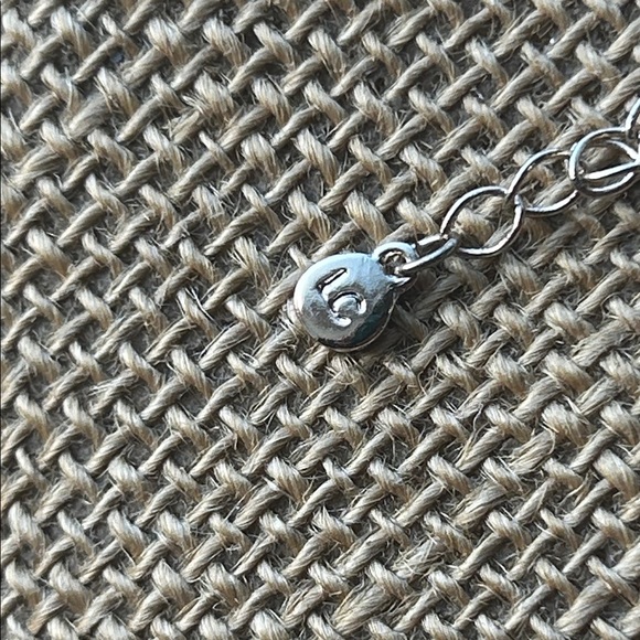 LC Lauren Conrad Gold Tone Necklace with rhinestone Pendant - Picture 7 of 9